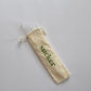 Travel Glass Smoothie Straw Set