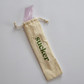 Travel Glass Drinking Straw Set